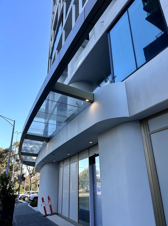 Custom aluminium cladding for office complexes