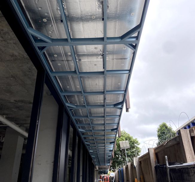 Light gauge steel framing for industrial projects