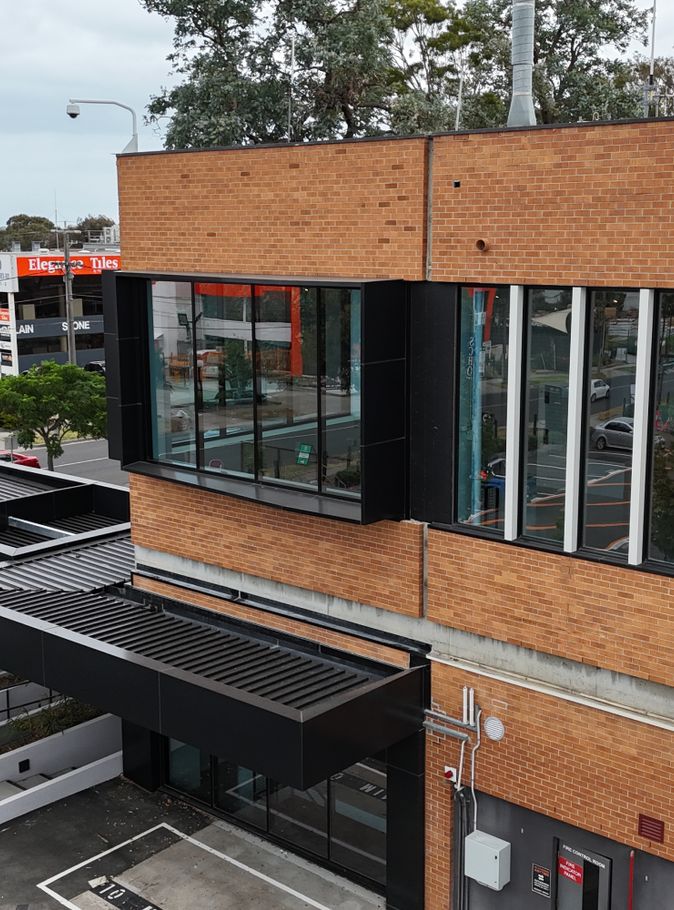 Fire-safe aluminium cladding for commercial projects